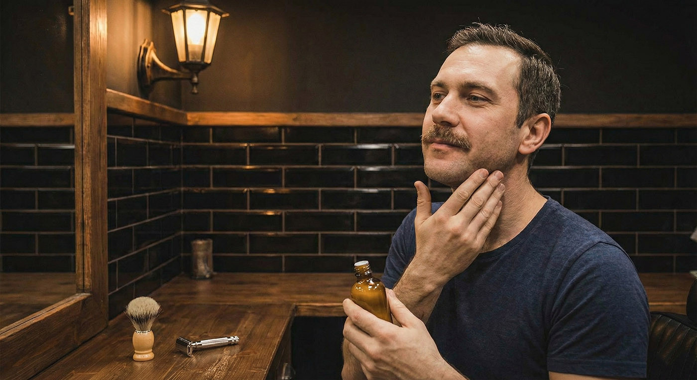 Nyugtató aftershave balzsam használata borotválkozás után a sima bőrért