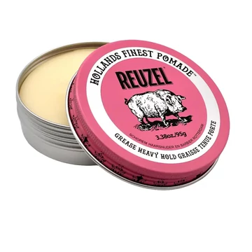 Reuzel Pomade Pink Grease - Heavy Hold hajformázó 95g