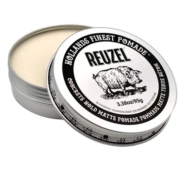 Reuzel Pomade Concrete Hold - Matte Finish, Strong Hold hajformázó 95g