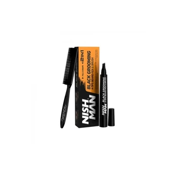 Nish Man Bear Pen & Brush (fekete)