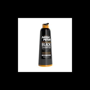 Nish Man Hair & Beard Black Shampoo 200ml