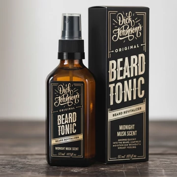 Dick Johnson Beard Tonic Midnight Musk szakáll revitalizáló 50ml