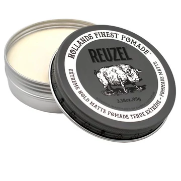 Reuzel Pomade Extreme Hold - Matte Finish, Strong Hold hajformázó 95g