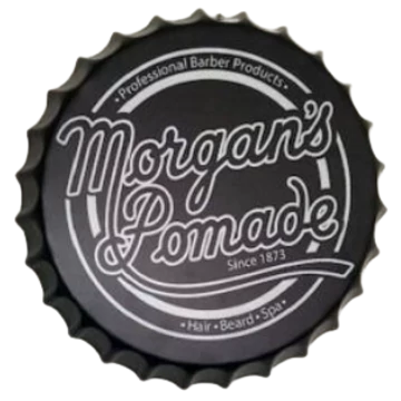 Morgan&#039;s Vintage óriás üvegkupak tábla Ø30cm
