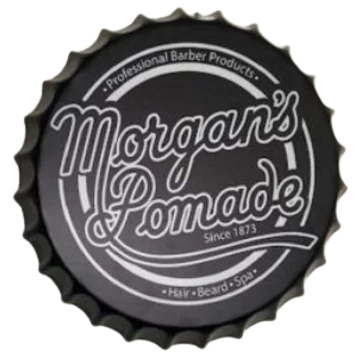 Morgan&#039;s Vintage óriás üvegkupak tábla Ø60cm
