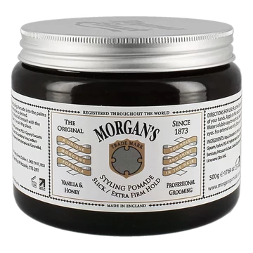 Morgan's Styling Pomade Vanilla & Honey extra erős tartású hajformázó 500g
