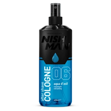 Nish Man After Shave Lotion Cologne 06 Aqua d&#039;Asil borotválkozás utáni folyadék 400ml
