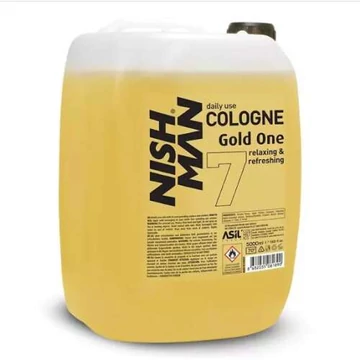 Nish Man After Shave Lotion Cologne 07 Gold One 5000ml (Pro Size)
