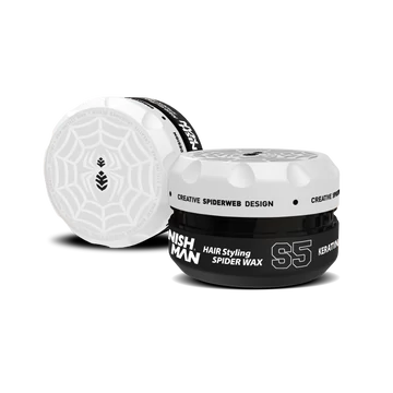 Nish Man hajformázó Spider Wax (S5) Keratin 150ml
