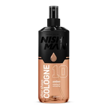 Nish Man After Shave Lotion Cologne 10 Amber borotválkozás utáni folyadék 400ml
