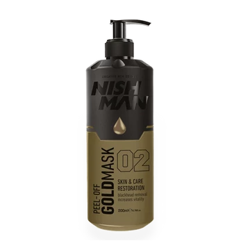 Nish Man Peel-Off arany arcmaszk 200ml