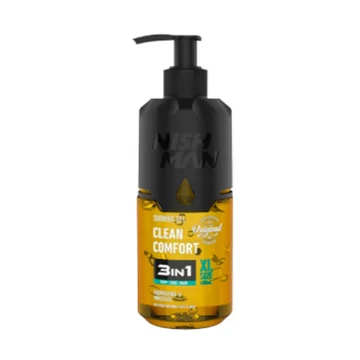 Nish Man Shower Gel 3in1 Clean Comfort tusfűrdő 480ml