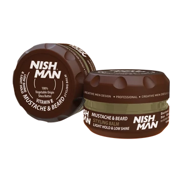 Nish Man Beard &amp; Mustache bajusz és szakáll balzsam 100ml
