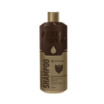 Nish Man Beard & Mustache szakáll és bajusz sampon 200ml
