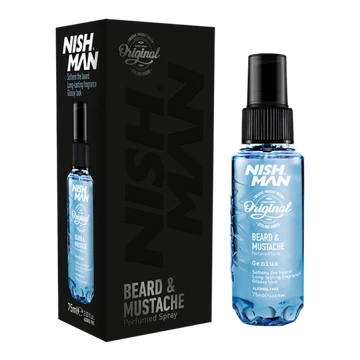 Nish Man Beard Perfume Genius szakáll kondicionáló spray 75ml

