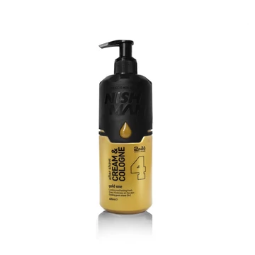 Nish Man Cream&Cologne borotválkozás utáni balzsam (04) Gold One 400ml
