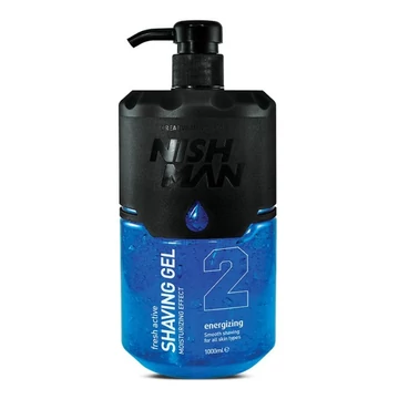 Nish Man Fresh Active (Blue) borotvagél 1000ml
(szalon kiszerelés)