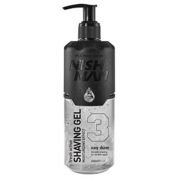 Nish Man Fresh Active (Clear) borotvagél 400ml

