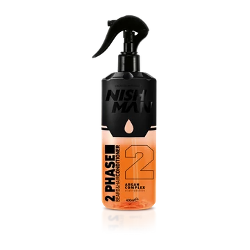 Nish Man 2 Phase szakáll és haj kondicionáló Argan Complex 400ml 