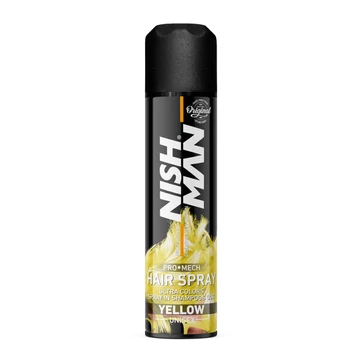 Nish Man Pro Mech sárga ideiglenes hajszínező spray 150ml
