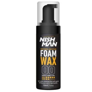 Nish Man Foam Wax (00) beszárító hab 150ml