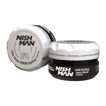 Nish Man hajformázó (F1) Fibre Cream Pomade 100ml