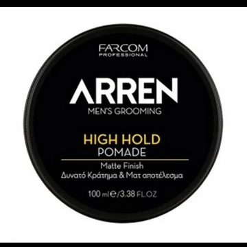 Arren Pomade High Hold erős tartású, hajformázó pomádé 100ml        
