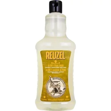 Reuzel 3-in-1 Tea Tree  sampon 1000ml (Salon Size)