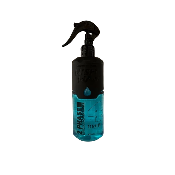 Nish Man 2 Phase szakáll és haj kondicionáló Keratin Complex (04) 400ml (szalon kiszerelés)