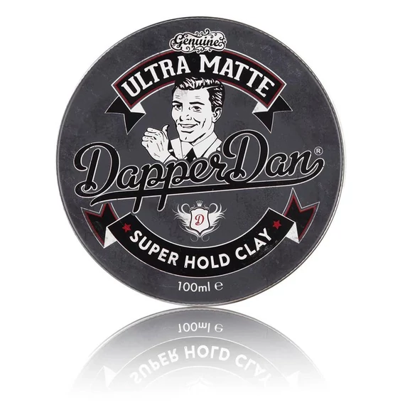 Dapper Dan Ultra Matte Super Hold Clay hajformázó 100ml