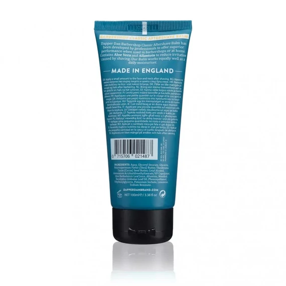Dapper Dan Barbershop Classic borotválkozás utáni balzsam 100ml