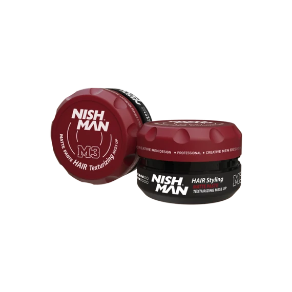 Nish Man hajformázó (M3) Texturizing Matte Paste 100ml