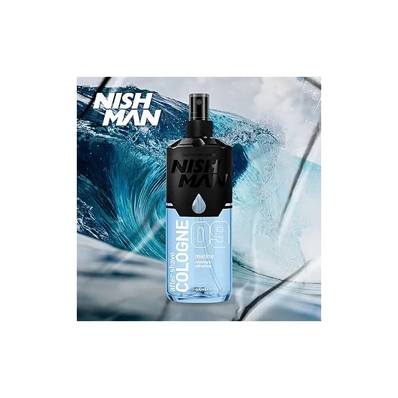 Nish Man After Shave Lotion Cologne 09 Marine borotválkozás utáni folyadék 400ml