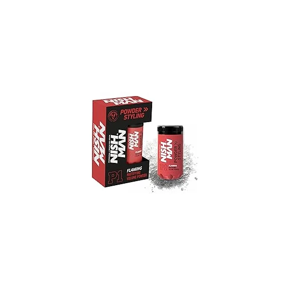 Nish Man Mattifying Volume (P1 Flaming) hajformázó por 20g