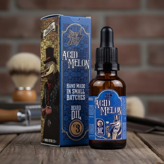 Hey Joe! Beard Oil No.3 Acid Melon szakállolaj dinnye és licsi illattal