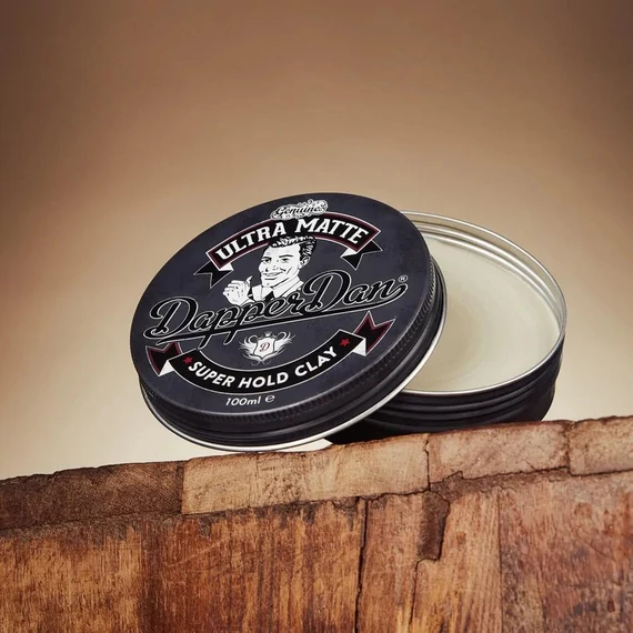 Dapper Dan Ultra Matte Super Hold Clay hajformázó 100ml