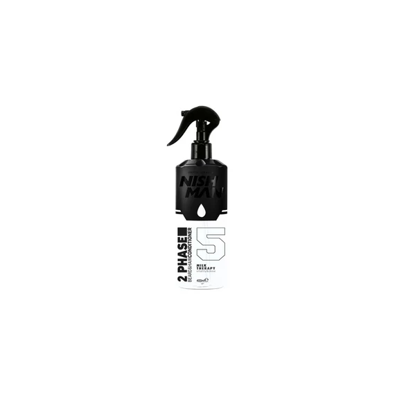 Nish Man 2 Phase szakáll és haj kondicionáló Milk Therapy (05) 400ml (szalon kiszerelés)