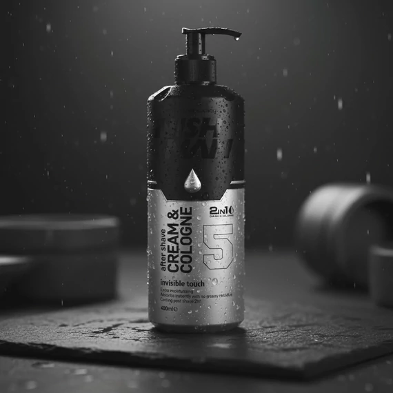 Nish Man Cream&Cologne borotválkozás utáni balzsam (05) Invisible Touch 400ml