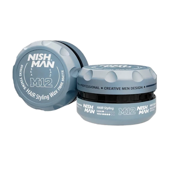 Nish Man hajformázó (M12) Sea Salt Matte Wax 100ml