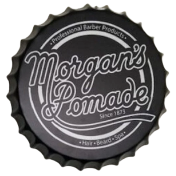 Morgan's Vintage óriás üvegkupak tábla Ø60cm

