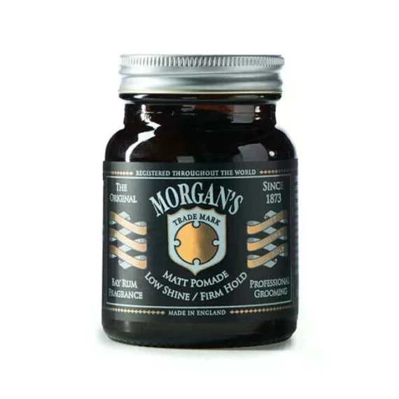 Morgan's Styling Pomade (Bay Rum) matt hatású, erős tartású hajformázó 100g

