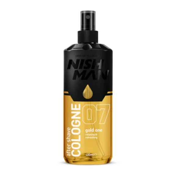 Nish Man After Shave Lotion Cologne 07 Gold One borotválkozás utáni folyadék 400ml