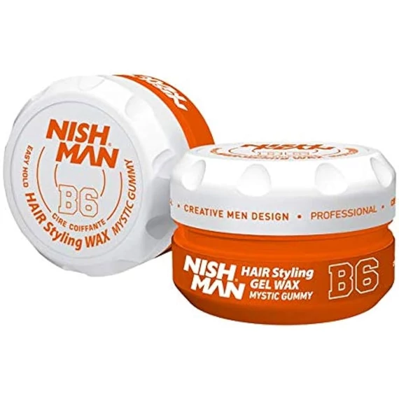 Nish Man hajformázó Aqua Gel Wax (B6) Gummy 150ml