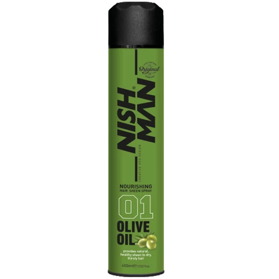 Nish Man Olive Oil tápláló hajfény spray 400ml
