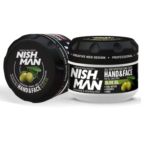 Nish Man Hand & Face Cream Olive Oil kéz- és arckrém 300ml