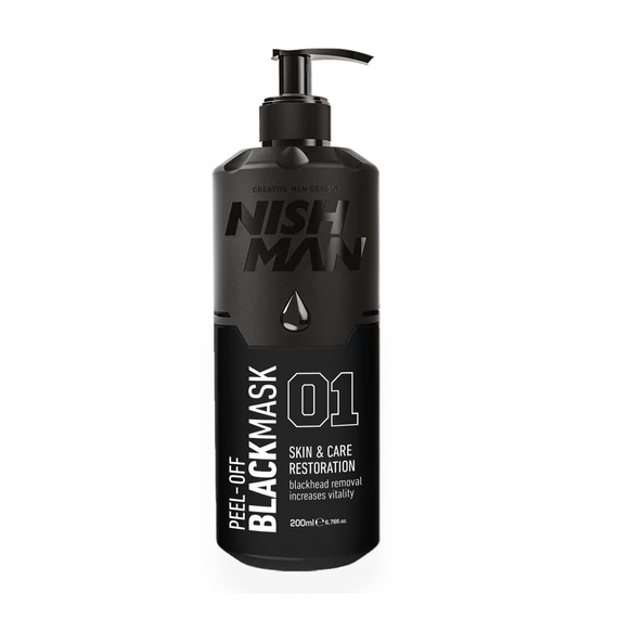 Nish Man Peel-Off fekete mélytisztító arcmaszk 200ml
