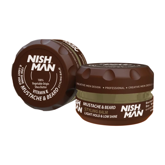 Nish Man Beard & Mustache bajusz és szakáll balzsam 100ml