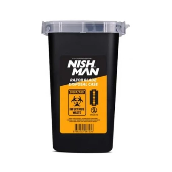 Nish Man Razor Blade Disposal Case használt borotvapenge tároló doboz