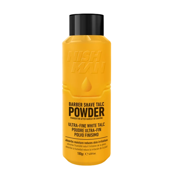 Nish Man Barber Talc hintőpor 180g
