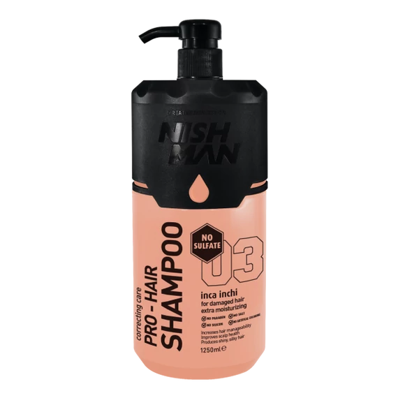 Nish Man Inca Inchi hidratáló sampon 1250ml
